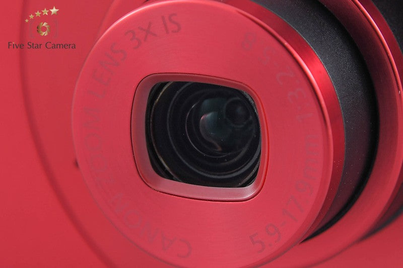 Canon IXY DIGITAL 210 IS Red 12.1 MP Digital Camera