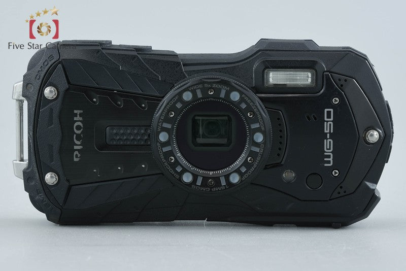 "Shutter count 2,757" Ricoh Pentax WG-50 Black 16.0 MP Waterproof Action Camera