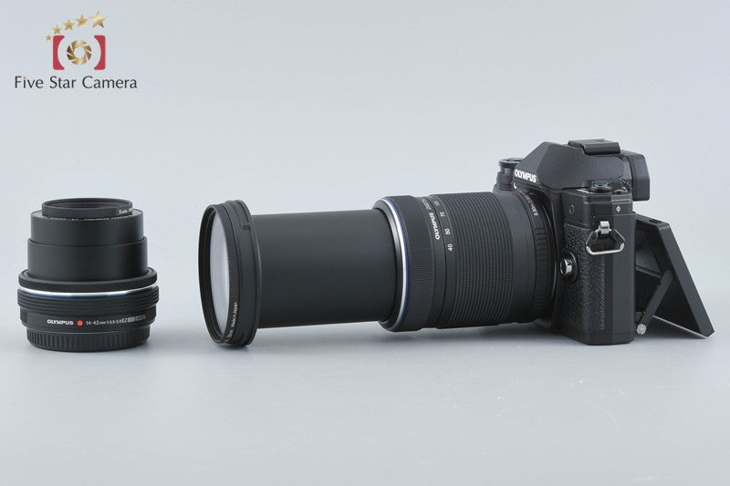 "Count 302" Olympus OM-D E-M10 Mark III Black 16.1 MP 14-42 40-150 EZ Lenses