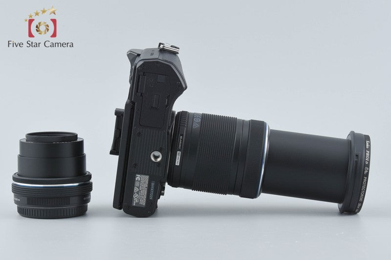 "Count 302" Olympus OM-D E-M10 Mark III Black 16.1 MP 14-42 40-150 EZ Lenses