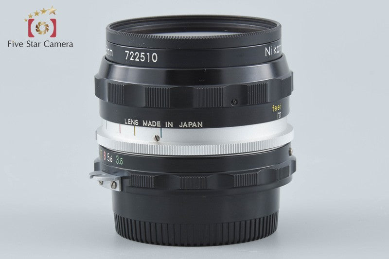 Nikon NIKKOR-H Auto 28mm f/3.5 Non Ai Lens