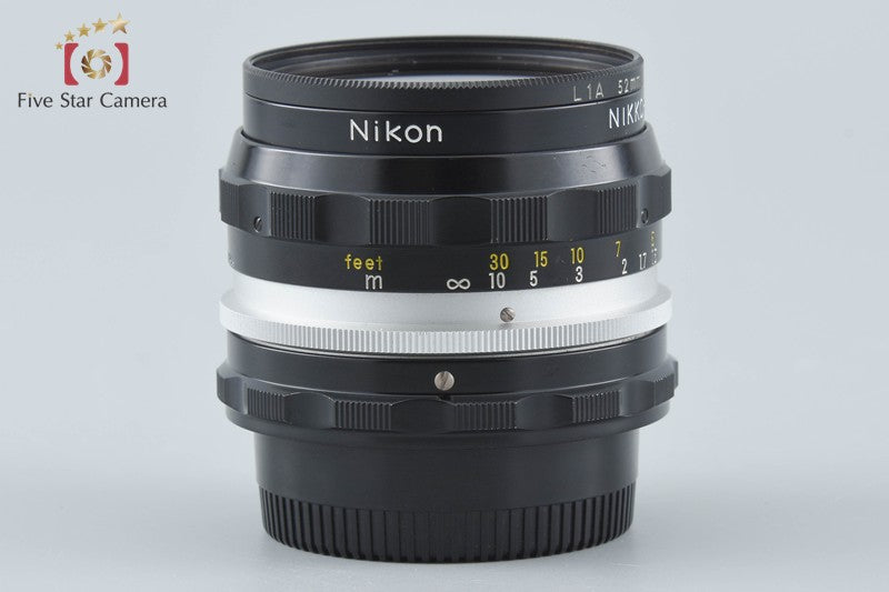 Nikon NIKKOR-H Auto 28mm f/3.5 Non Ai Lens