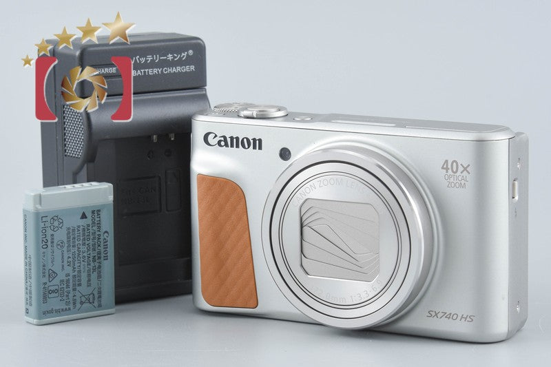 Canon PowerShot SX740 HS Silver 20.3 MP Digital Camera