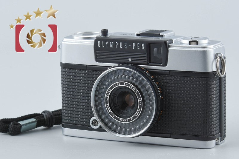 Olympus PEN EE-3 Black 35mm Half Frame Film Camera D.Zuiko 28mm f/3.5