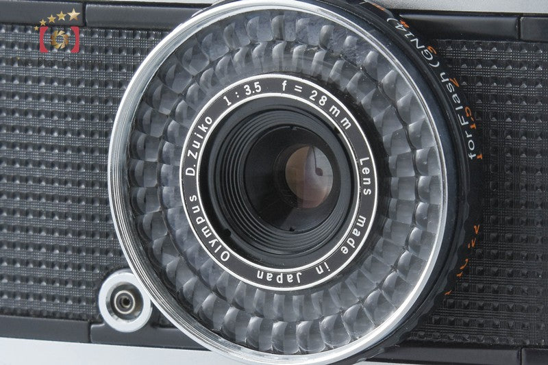 Olympus PEN EE-3 Black 35mm Half Frame Film Camera D.Zuiko 28mm f/3.5