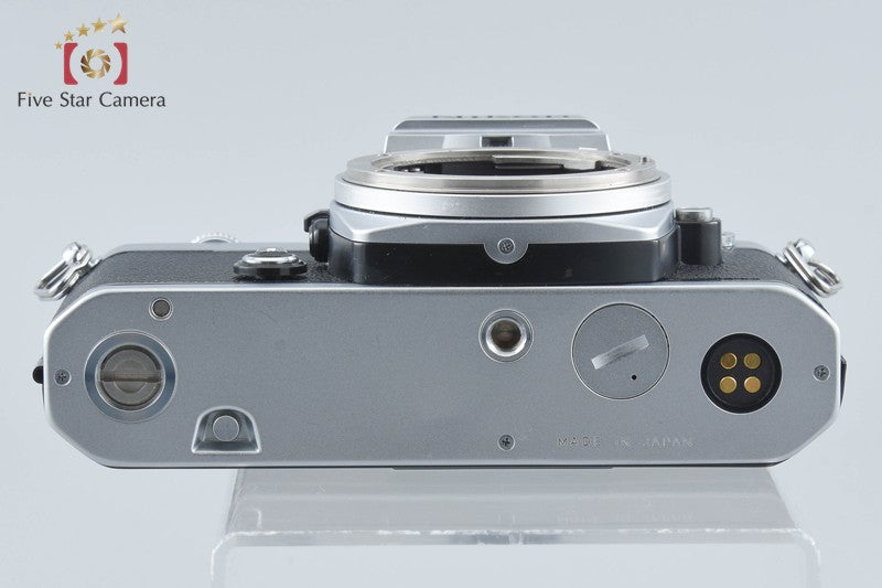 Nikon FM Silver Early Model 35mm SLR Film Camera Body