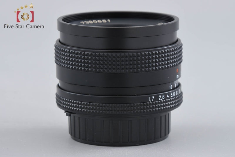 CONTAX Carl Zeiss Planar 50mm f/1.7 T* MMJ