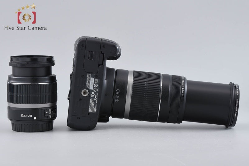 Canon EOS Kiss X3 / Rebel T1i / 500D 15.1 MP DSLR EF-S 18-55 55-250 Lenses