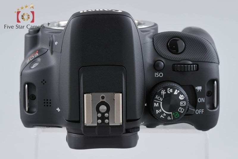 "Count 413" Canon EOS Kiss X7 / Rebel SL1 / 100D Black 18.0 MP DSLR Camera Body