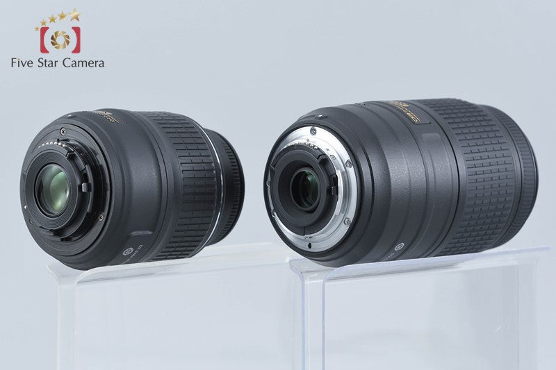 "Count 1,395" Nikon D5100 16.2 MP SLR Digital Camera 18-55 55-300 Lenses