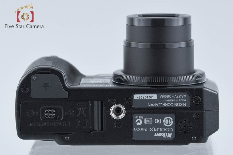 Nikon COOLPIX P6000 Black 13.5 MP Digital Camera