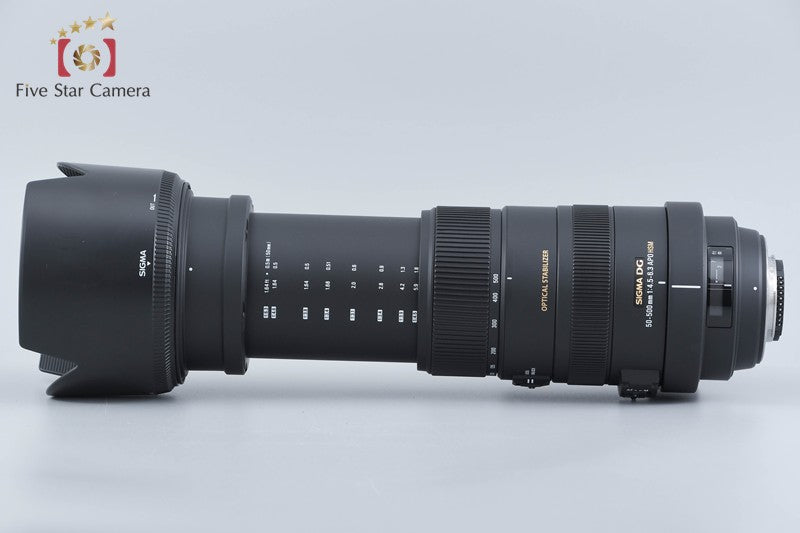 Sigma APO 50-500mm f/4.5-6.3 DG OS HSM for Nikon