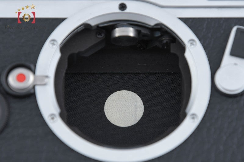 Leica M6 Chrome 35mm Rangefinder Film Camera Body 2026.07 Overhauled!!