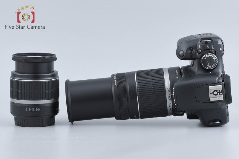 "Count 2,004" Canon EOS Kiss X2 / Rebel XSi / 450D 12.2 MP 18-55 55-250 Lenses