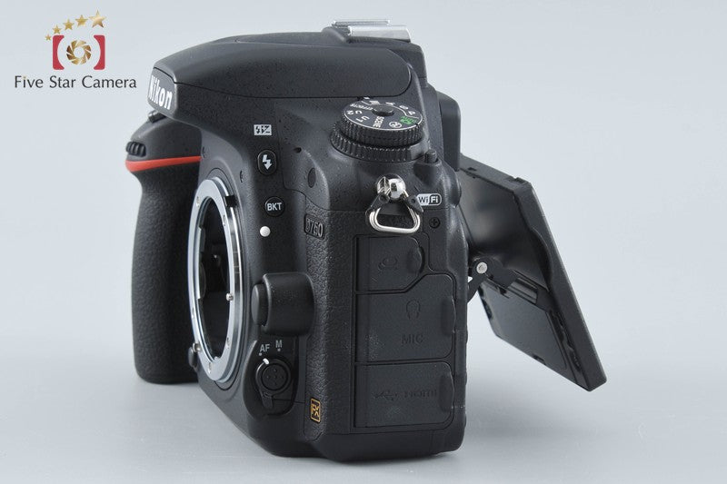 "Shutter count 2,697" Nikon D750 24.3 MP Full Frame Digital SLR Camera Body
