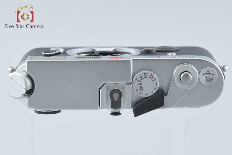 Leica M6 Chrome 35mm Rangefinder Film Camera Body