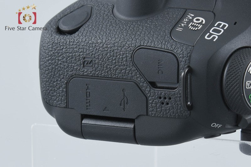 "Count 1,644" Canon EOS 6D Mark II 26.2 MP Full Frame Digital SLR Camera w/ Box