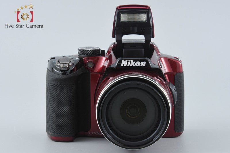 Nikon COOLPIX P510 Red 16.1 MP Digital Camera