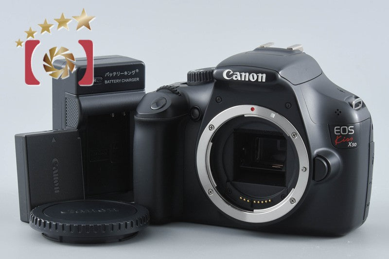 "Count 4,939" Canon EOS Kiss X50 / Rebel T3 / 1100D Black 12.2 MP DSLR Body