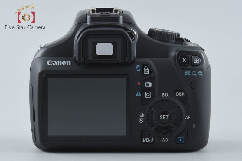 "Count 4,939" Canon EOS Kiss X50 / Rebel T3 / 1100D Black 12.2 MP DSLR Body