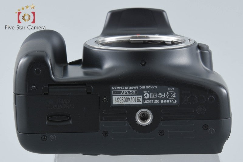 "Count 4,939" Canon EOS Kiss X50 / Rebel T3 / 1100D Black 12.2 MP DSLR Body