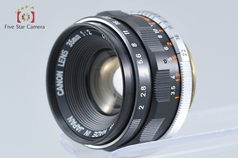 Canon 35mm f/2 L39 LTM Leica Thread Mount Lens