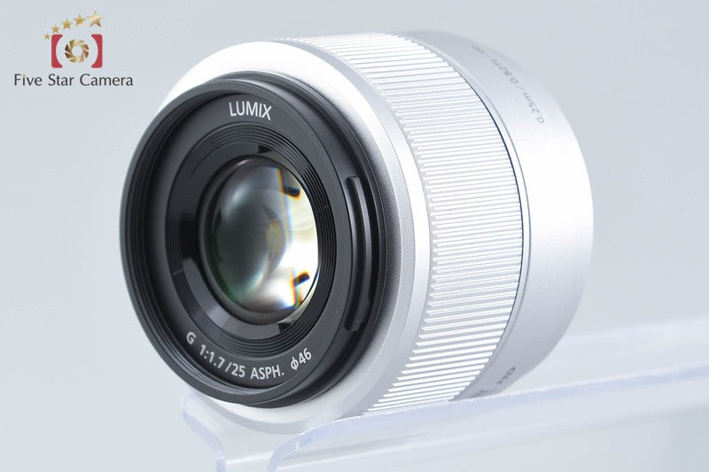 Panasonic LUMIX G 25mm f/1.7 ASPH. H-H025 Silver