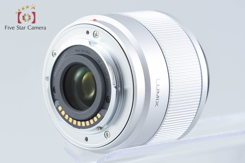 Panasonic LUMIX G 25mm f/1.7 ASPH. H-H025 Silver