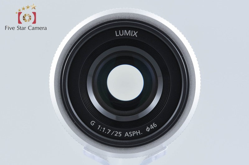 Panasonic LUMIX G 25mm f/1.7 ASPH. H-H025 Silver