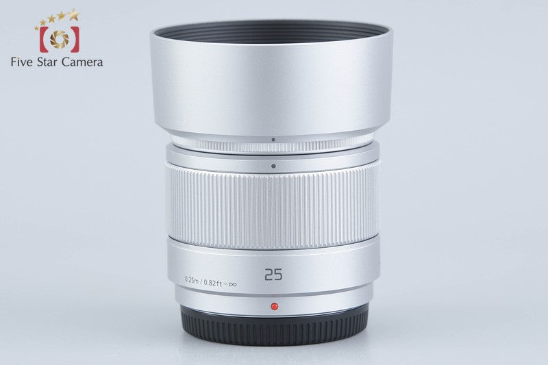 Panasonic LUMIX G 25mm f/1.7 ASPH. H-H025 Silver