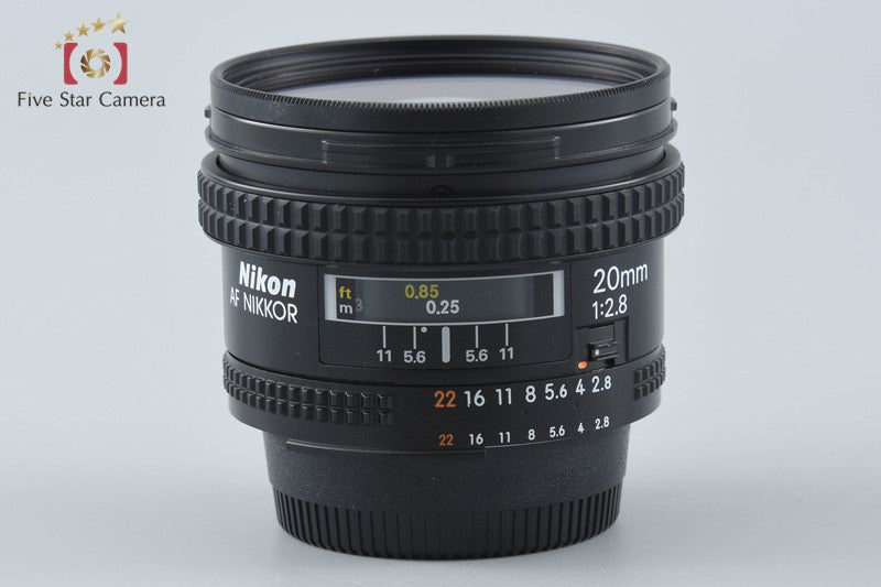 Nikon AF NIKKOR 20mm f/2.8 from Japan