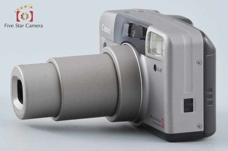 Canon Autoboy S PANORAMA Greige Titanium 35mm Point & Shoot Film Camera