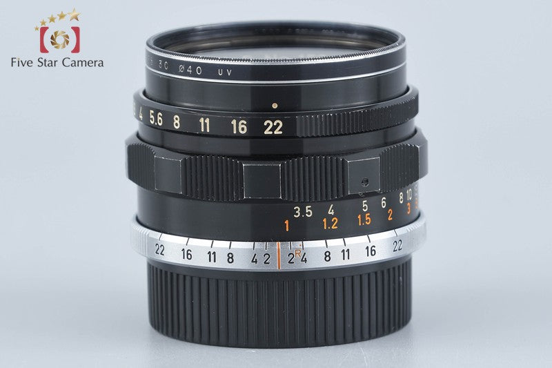 Canon 35mm f/2 L39 LTM Leica Thread Mount Lens