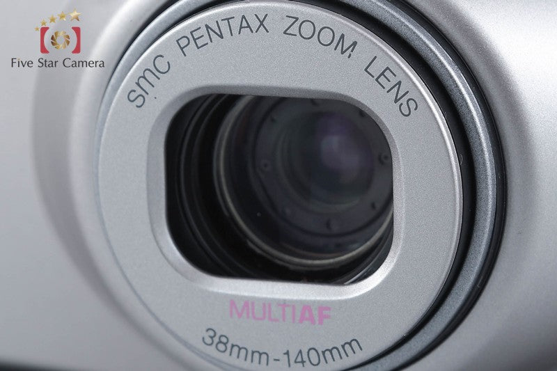 Pentax ESPIO 140 Silver 35mm Point & Shoot Film Camera