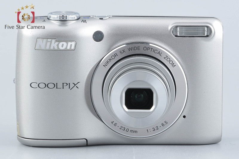 Nikon COOLPIX L26 Silver 16.1 MP Digital Camera