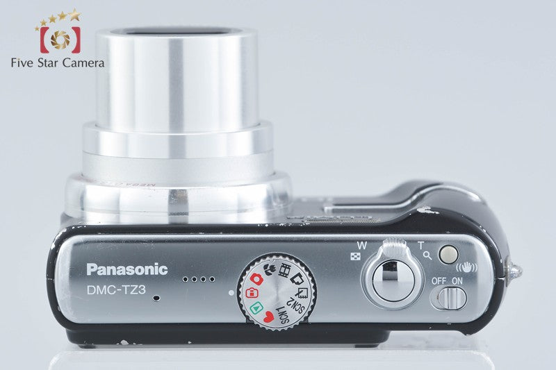 Panasonic LUMIX DMC-TZ3 Black 7.2 MP Digital Camera