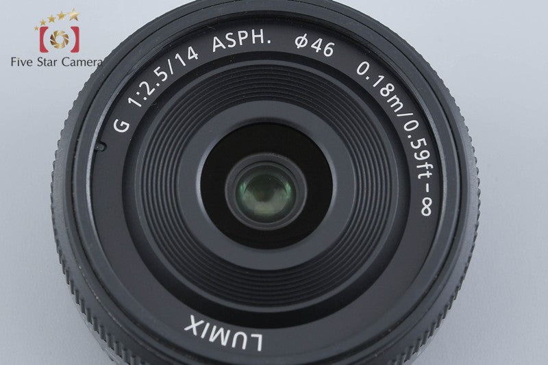 Panasonic LUMIX G 14mm f/2.5 ASPH. H-H014 from Japan