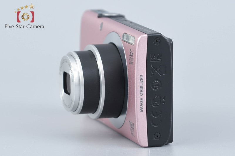 Canon PowerShot A2400 IS Pink 16.0 MP Digital Camera