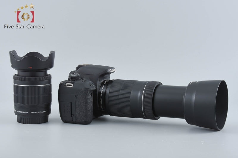Canon EOS Kiss X7i / Rebel T5i / 700D 18.0 MP 18-55 55-250 Lenses