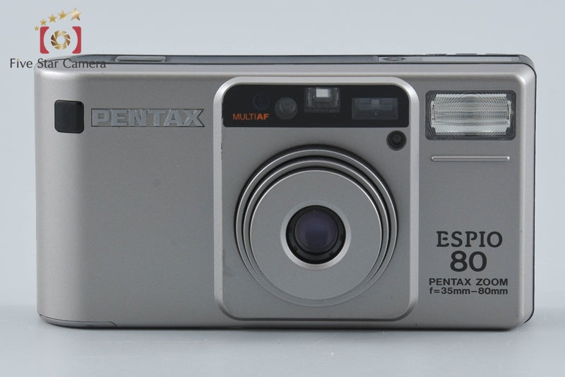 Pentax ESPIO 80 Silver 35mm Point & Shoot Film Camera