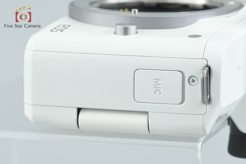 Canon EOS Kiss M2 White 24.1 MP Digital Mirrorless Camera Body