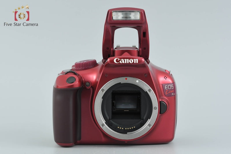 Canon EOS Kiss X50 / Rebel T3 / 1100D Red 12.2 MP DSLR Camera Body