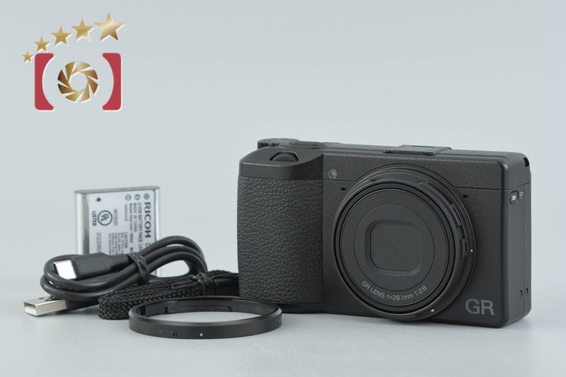 "Shutter count 5,565" Ricoh GR IIIx 24.2 MP Digital Camera