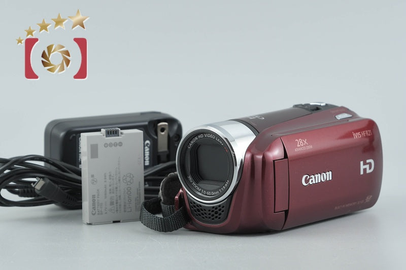 Canon iVIS HF R21 Red Full HD Digital Camcorder