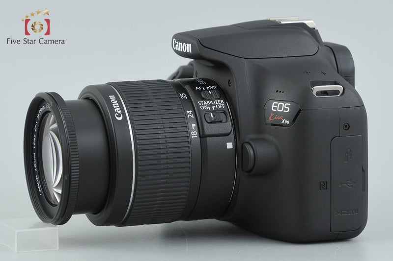 "Count 38" Canon EOS Kiss X90 / Rebel T7 / 2000D 24.1 MP DSLR 18-55 Lens w/ Box