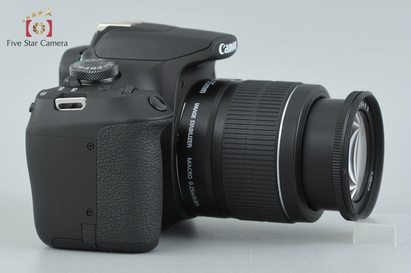 "Count 38" Canon EOS Kiss X90 / Rebel T7 / 2000D 24.1 MP DSLR 18-55 Lens w/ Box