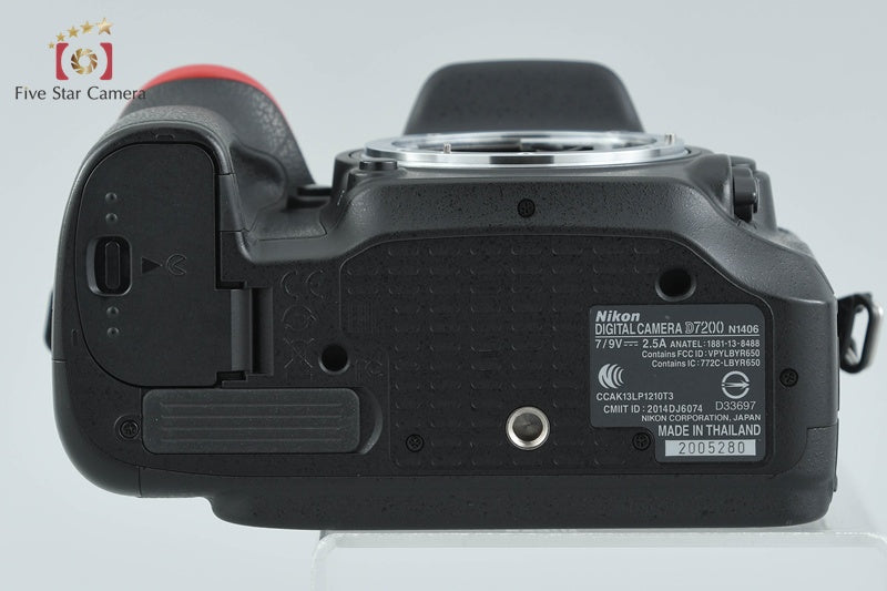 Nikon D7200 24.2 MP Digital SLR Camera Body