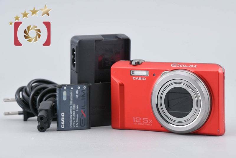Casio EXILIM EX-ZS160 Red 16.1 MP Digital Camera