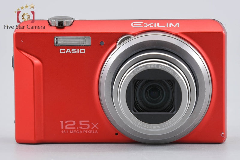Casio EXILIM EX-ZS160 Red 16.1 MP Digital Camera