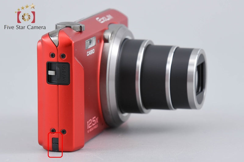 Casio EXILIM EX-ZS160 Red 16.1 MP Digital Camera